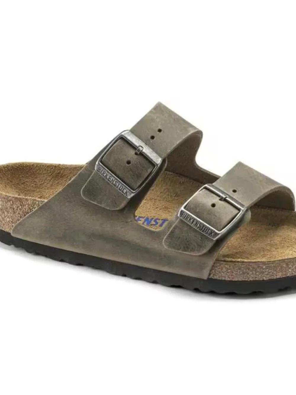 Birkenstok Arizona Soft Footbed Faded Khaki Size 43/10.5M NEW
